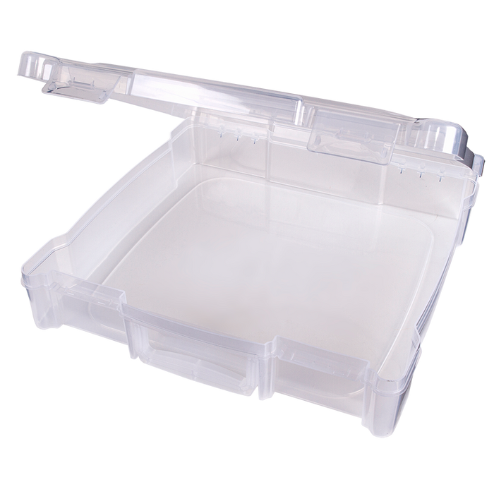 12" x 12" Storage Box with Handle 6763TE - Open View