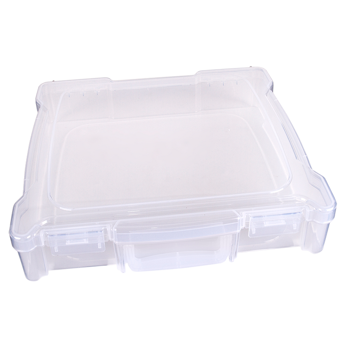 12" x 12" Storage Box with Handle 6763TE - Closed View