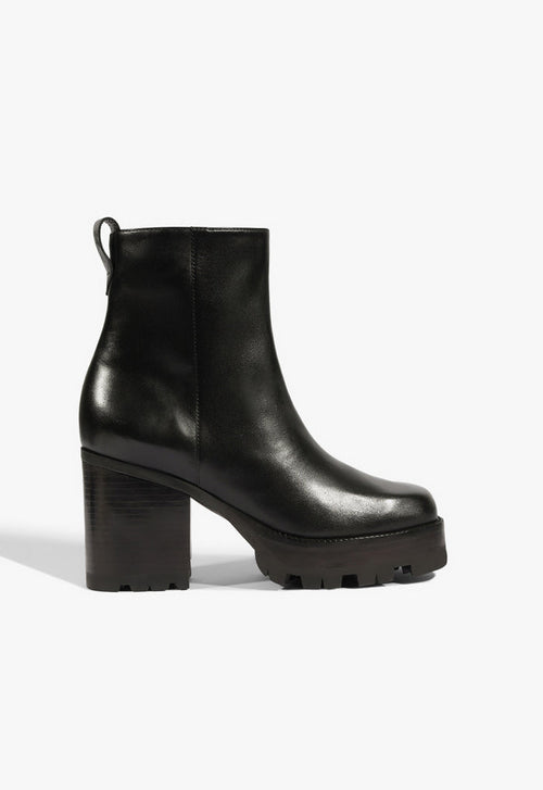 240 Leather Bootie 5 Black Leather - Schutz Shoes