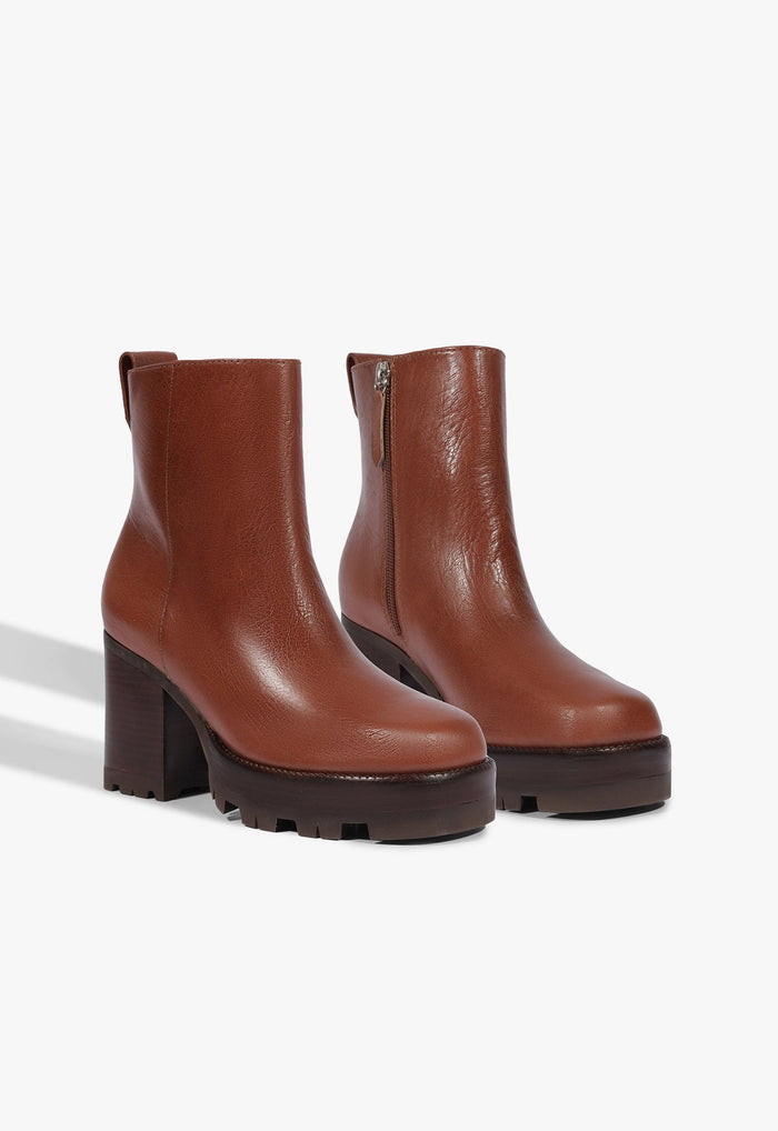240 Leather Bootie - Schutz Shoes