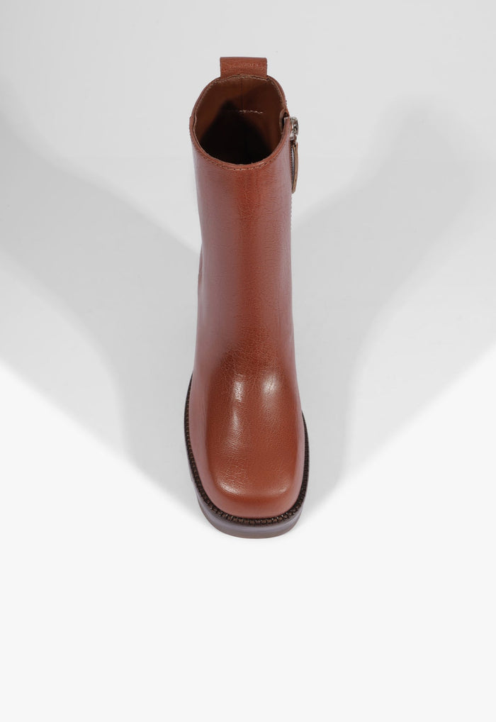 240 Leather Bootie - Schutz Shoes