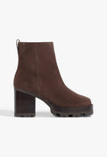 240 Suede Bootie 5 Root Brown Suede - Schutz Shoes