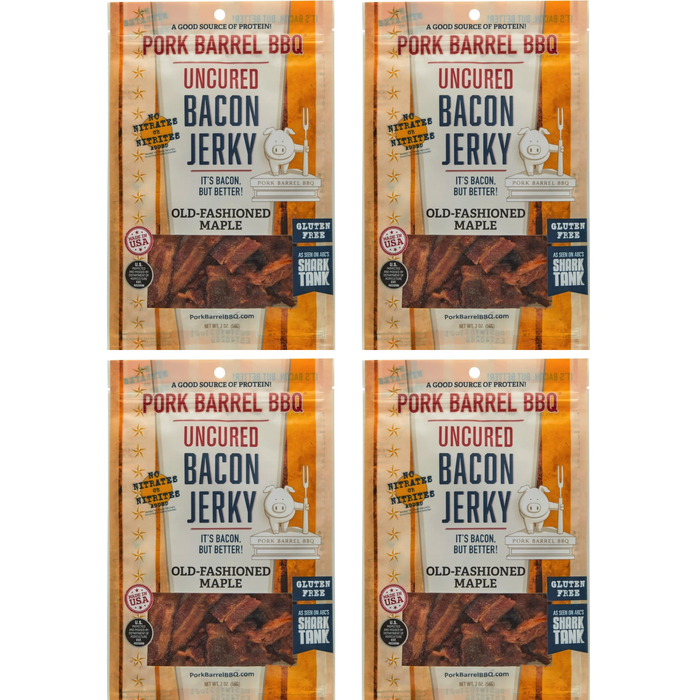 4 BAG BUNDLE - Maple Bacon Jerky