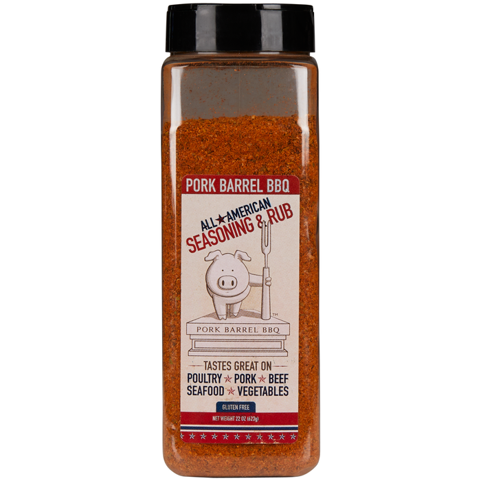 4 PACK BUNDLE - All American Spice Rub 22 oz Jar