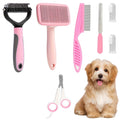 8-piece dog grooming tools