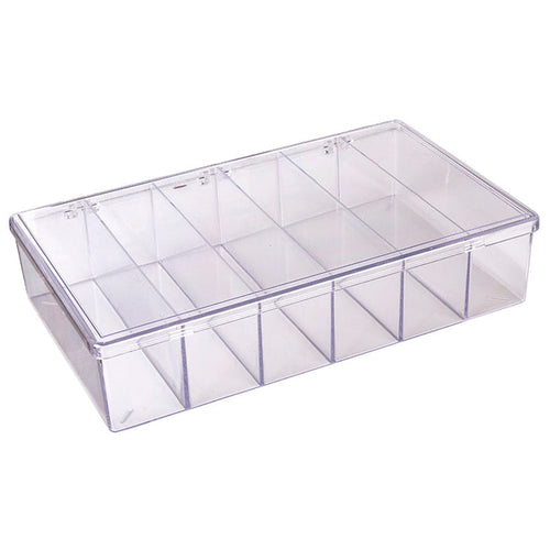6658DB (A606D) 6 Compartment A-Series Deep Compartment Box - closed view