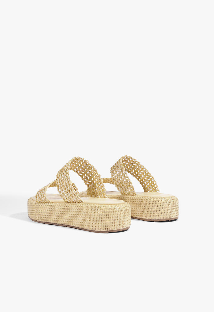 Aberdeen Flatform Sandal - Schutz Shoes
