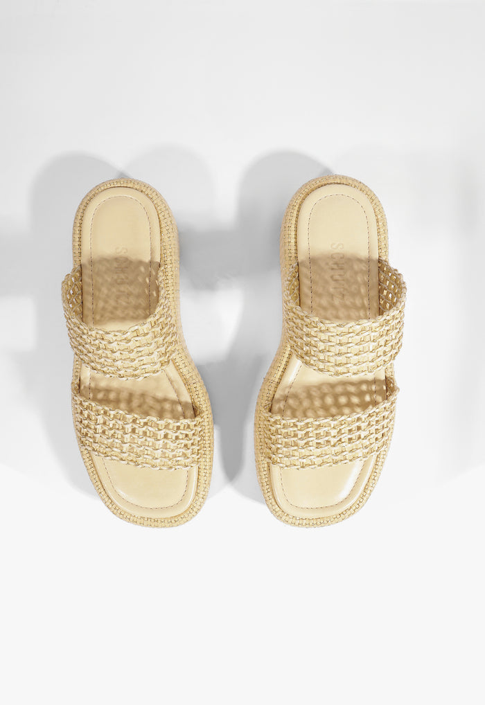 Aberdeen Flatform Sandal - Schutz Shoes