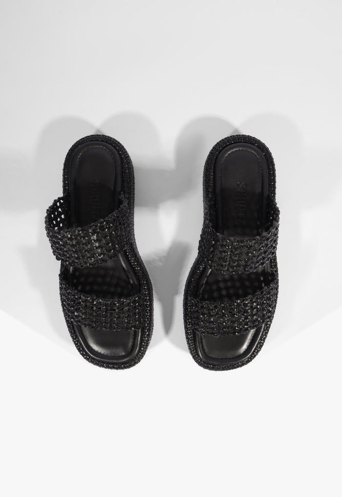 Aberdeen Flatform Sandal - Schutz Shoes