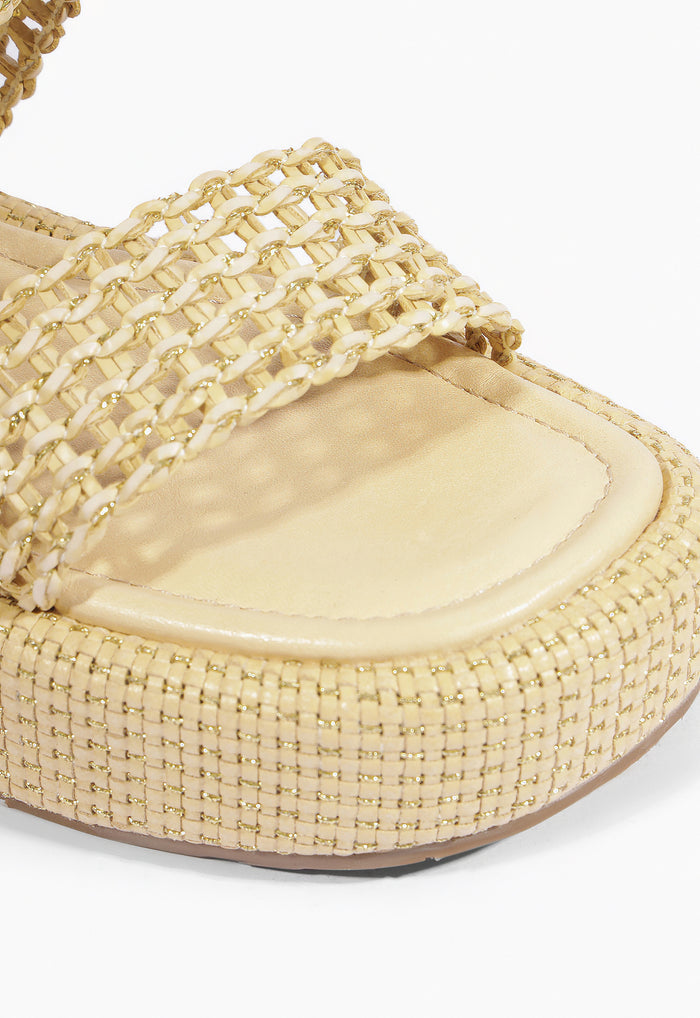 Aberdeen Flatform Sandal - Schutz Shoes