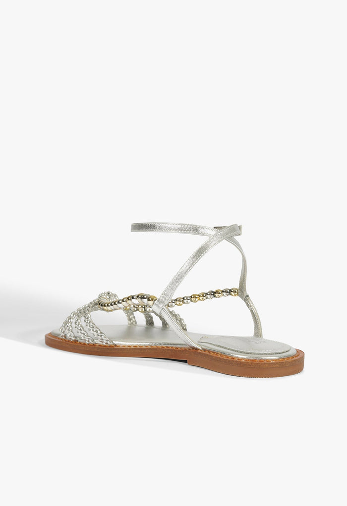 Adele Leather Flat Sandal - Schutz Shoes
