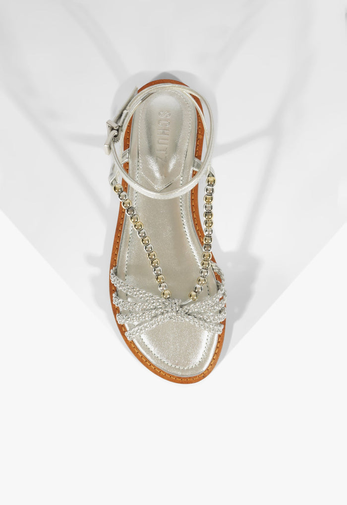 Adele Leather Flat Sandal - Schutz Shoes