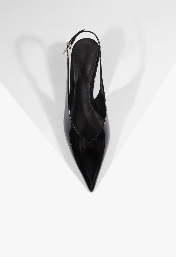 Alicia Sling Mid Patent Pump - Schutz Shoes