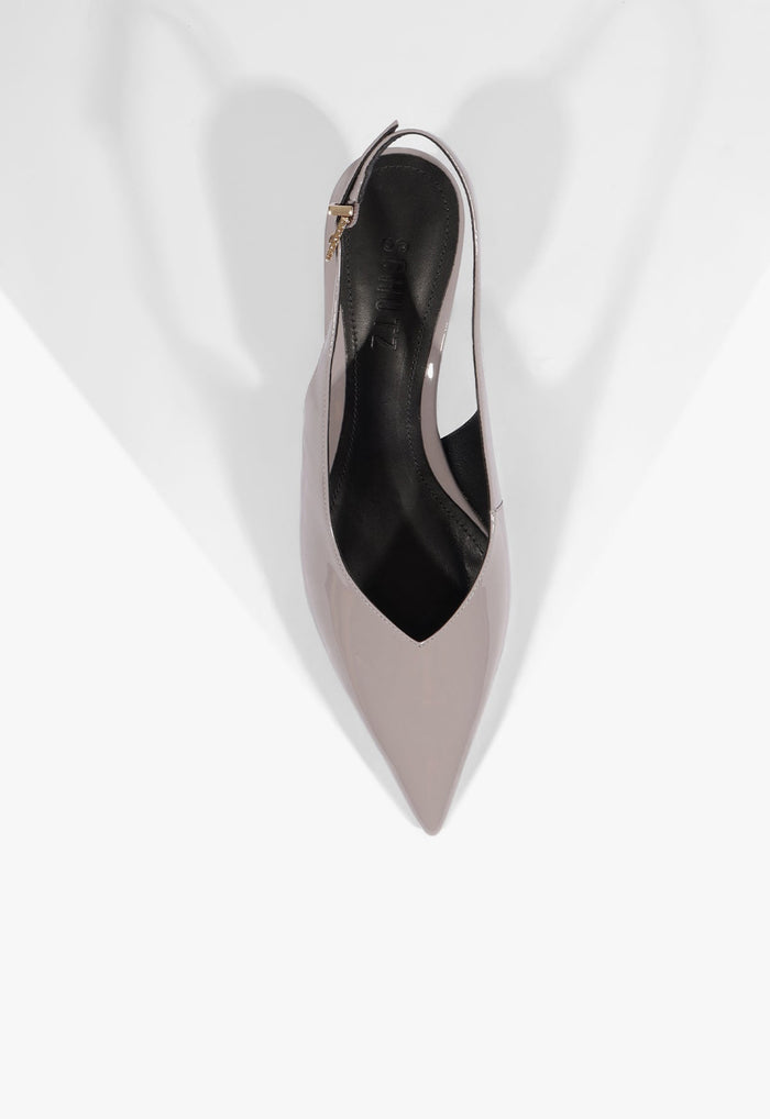 Alicia Sling Mid Patent Pump - Schutz Shoes