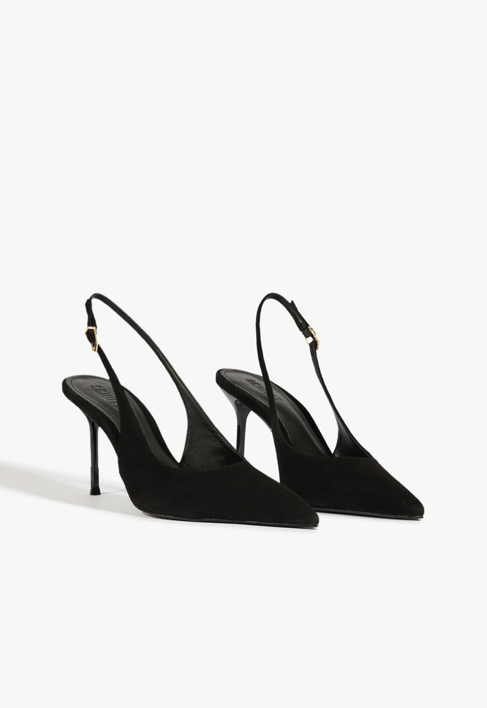Alicia Sling Suede Pump - Schutz Shoes
