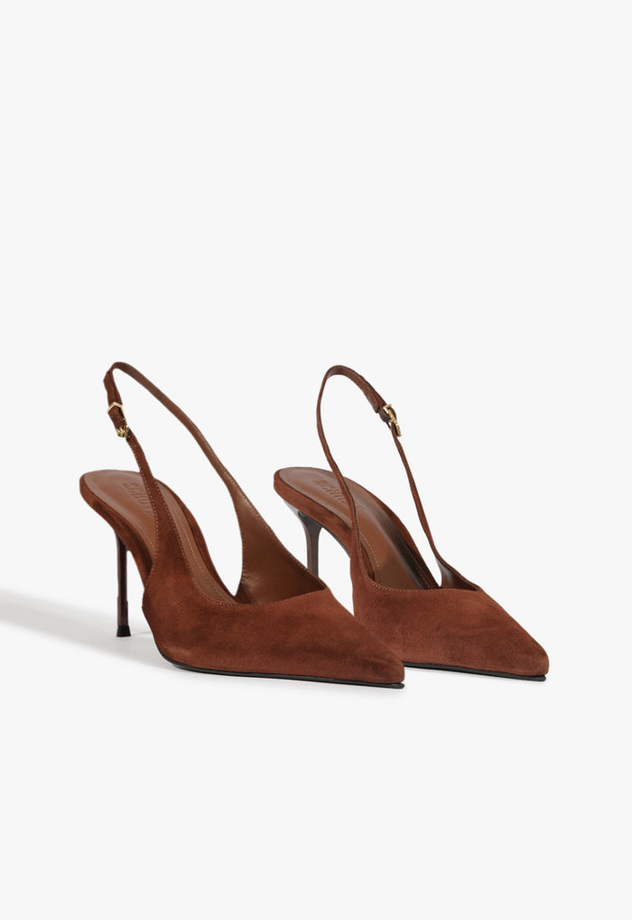 Alicia Sling Suede Pump - Schutz Shoes