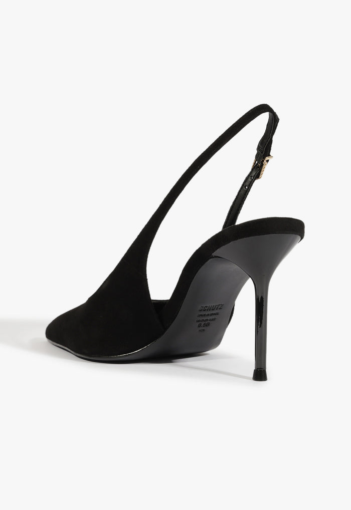 Alicia Sling Suede Pump - Schutz Shoes