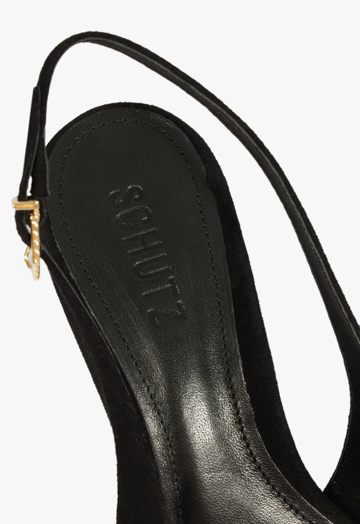 Alicia Sling Suede Pump - Schutz Shoes