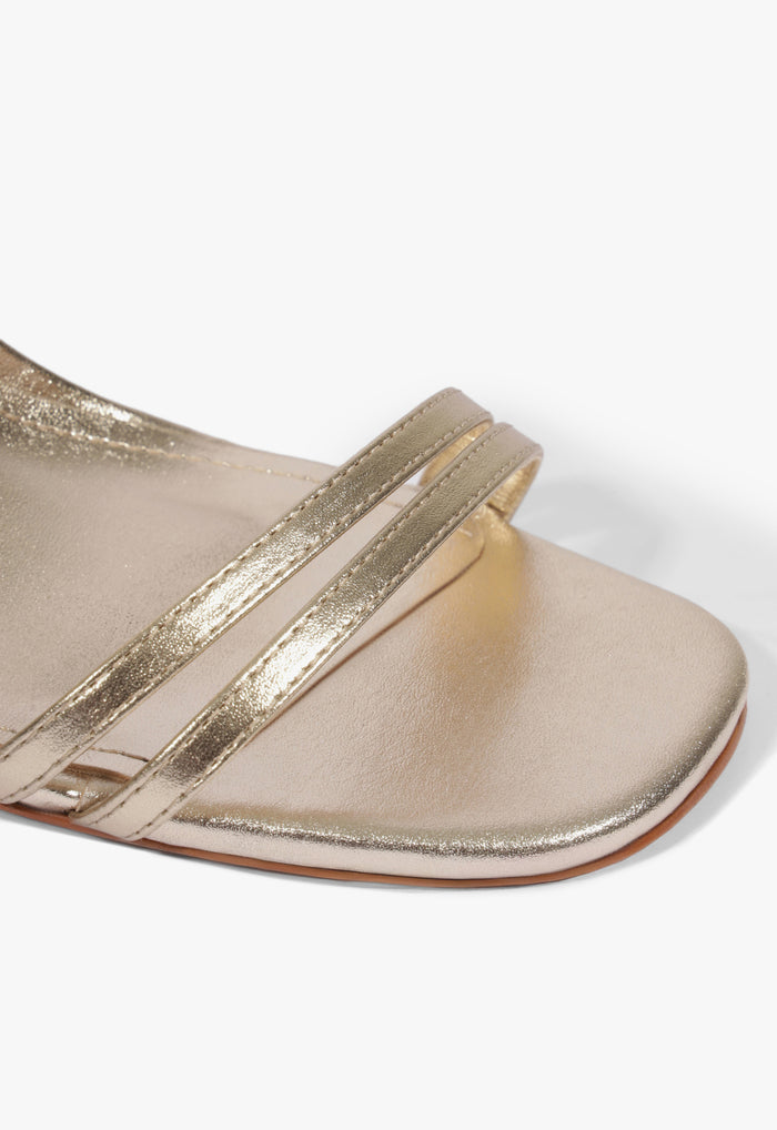 Altina Metallic Sandal - Schutz Shoes