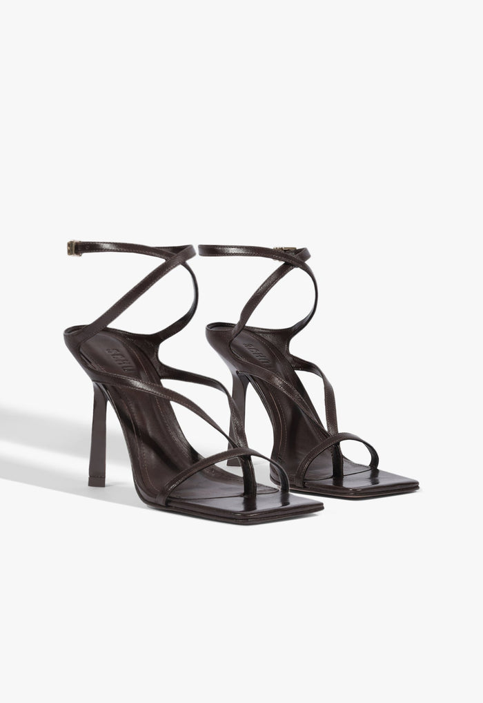 Amalfi Leather Stiletto Sandal - Schutz Shoes