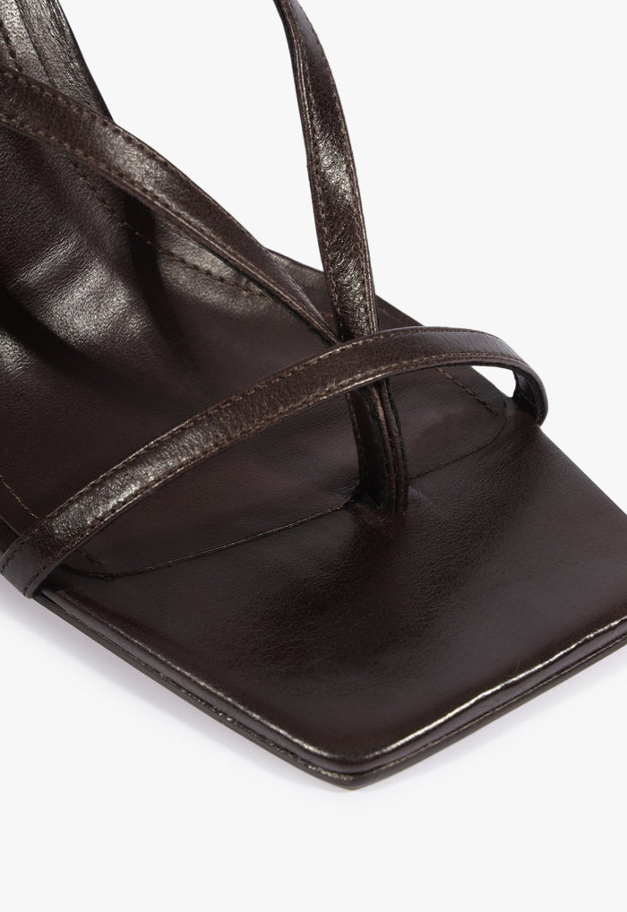 Amalfi Leather Stiletto Sandal - Schutz Shoes