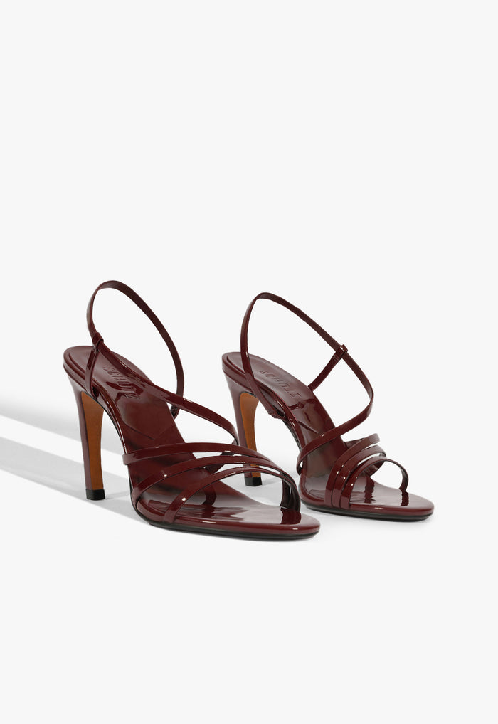 Annie Curve Patent Sandal - Schutz Shoes