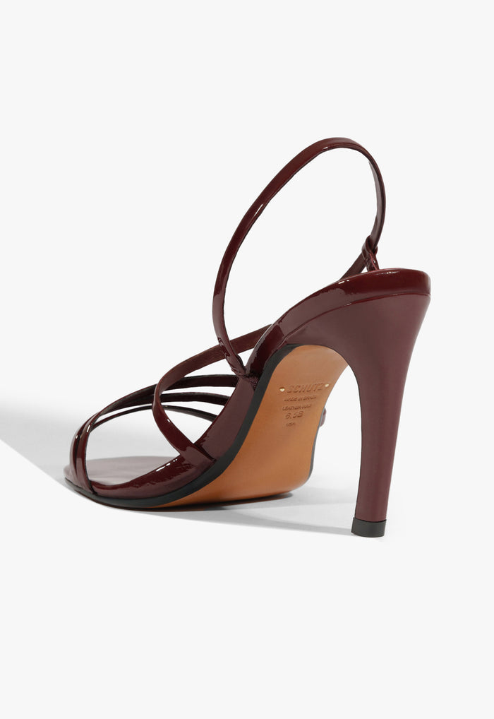 Annie Curve Patent Sandal - Schutz Shoes