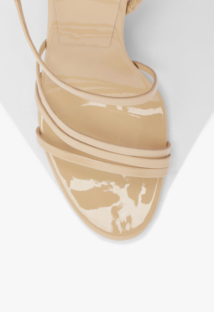 Annie Curve Patent Sandal - Schutz Shoes
