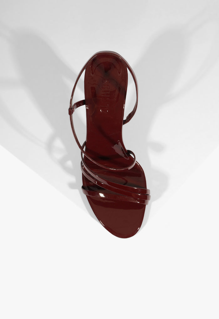 Annie Curve Patent Sandal - Schutz Shoes
