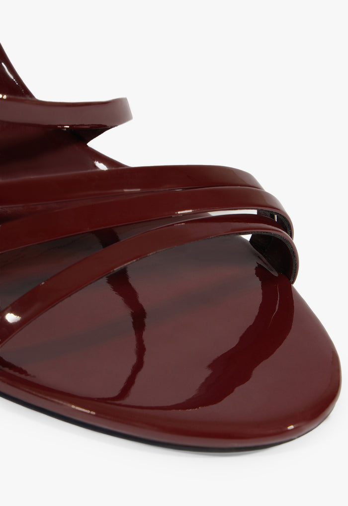 Annie Curve Patent Sandal - Schutz Shoes