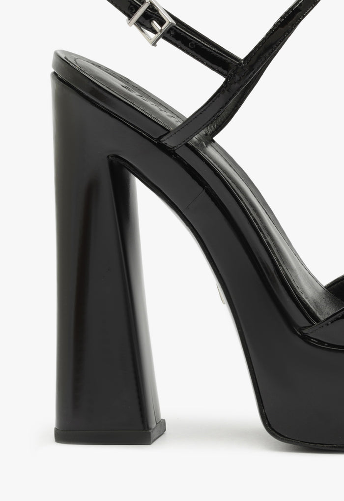 Arlene Patent Leather Platform Sandal - Schutz Shoes