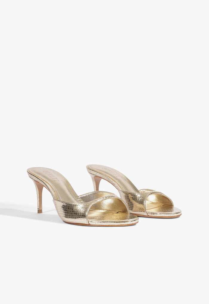 Arlette Mule Metallic Sandal - Schutz Shoes