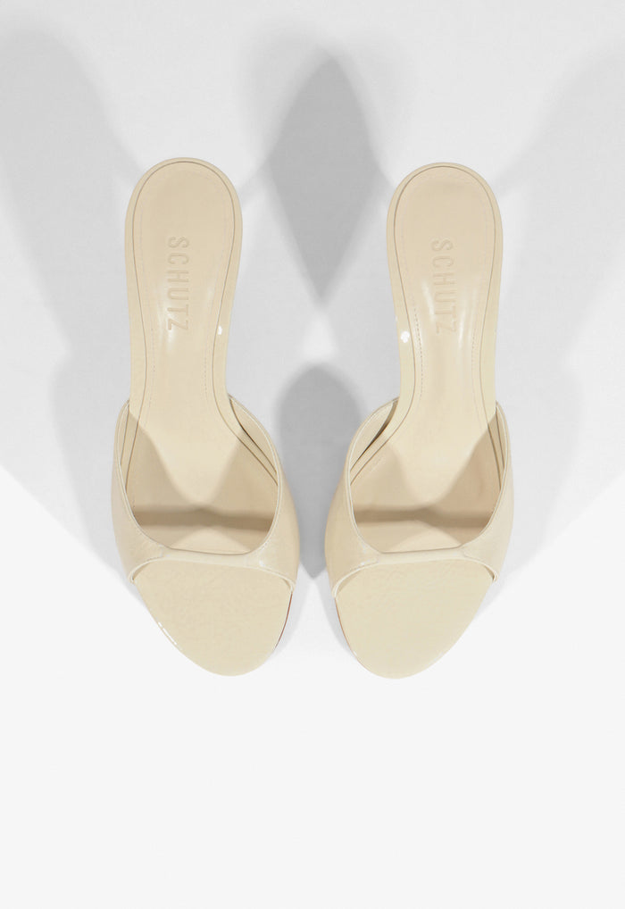 Arlette Mule Patent Leather Sandal - Schutz Shoes