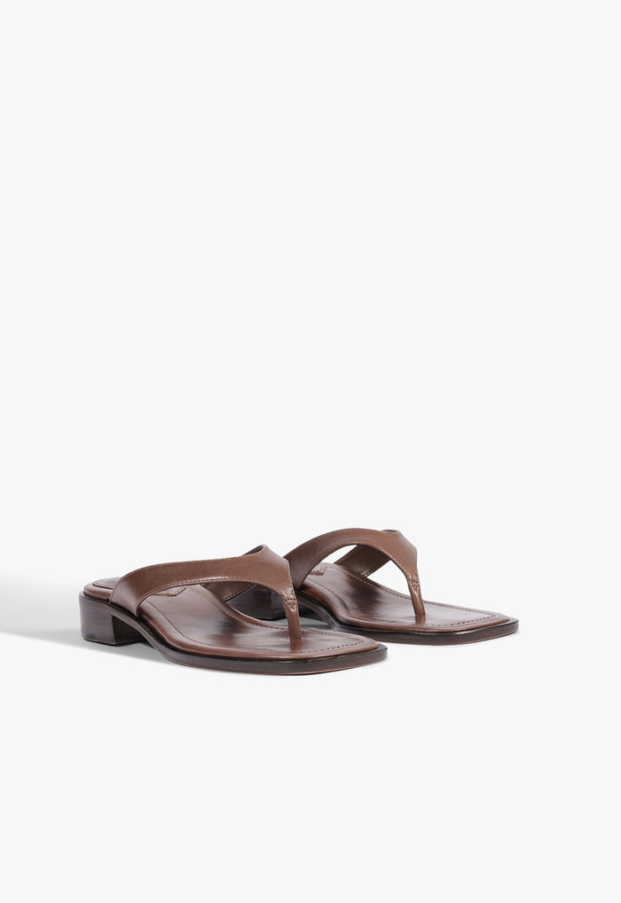 Arya Mid Leather Sandal - Schutz Shoes