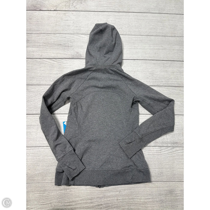Athletic Jacket By Athleta In Grey, Size: S