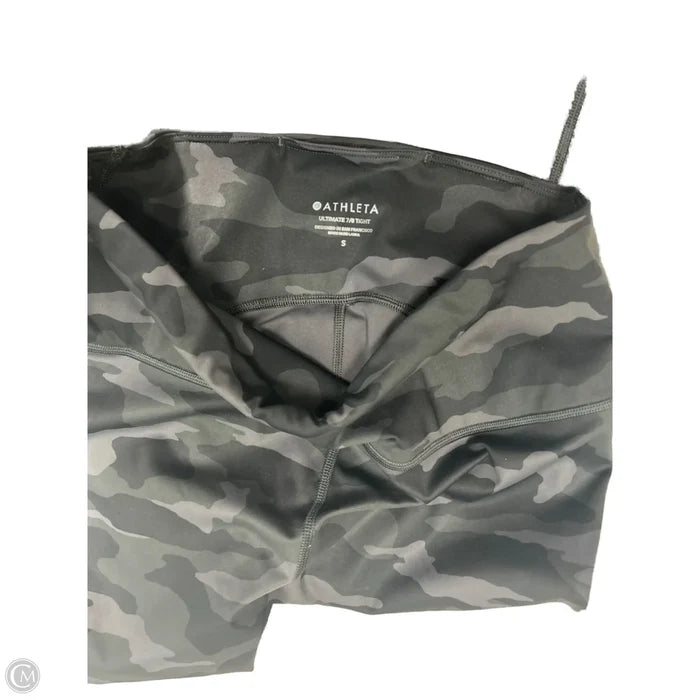 Athletic Leggings By Athleta In Camouflage Print, Size: S