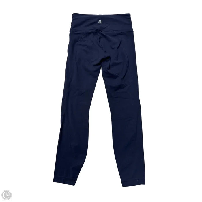 Athletic Leggings By Athleta In Navy, Size: Xs