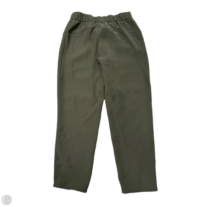 Athletic Pants By Lululemon In Green, Size: S