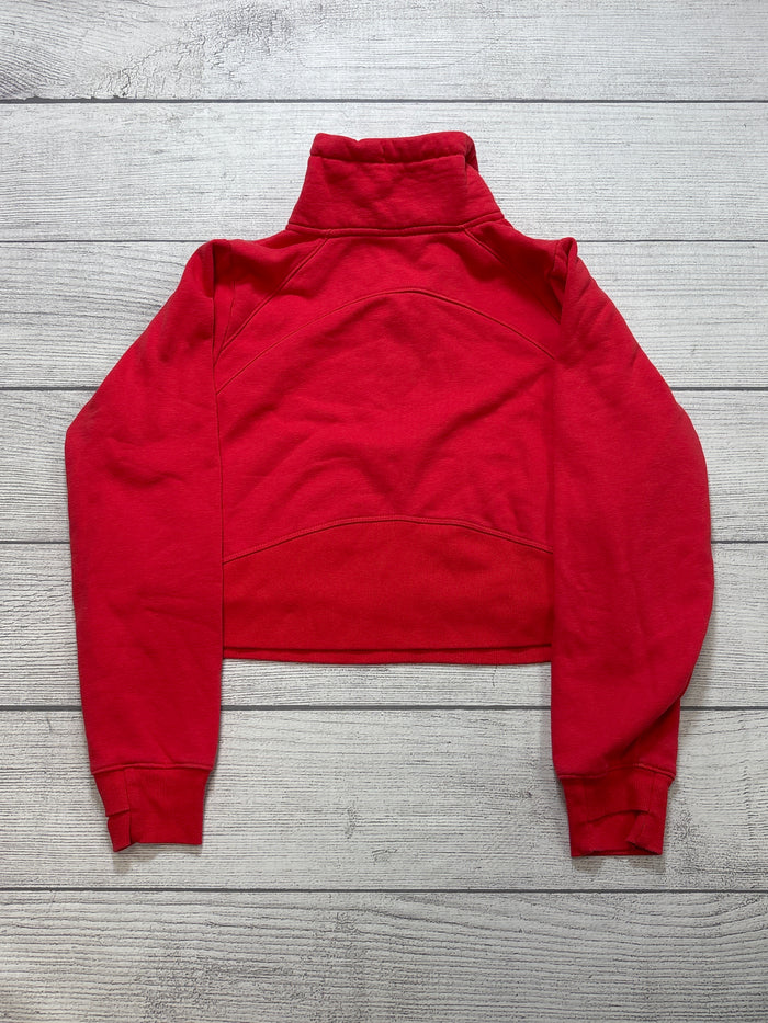 Athletic Sweatshirt Collar By All In Motion In Red, Size: M
