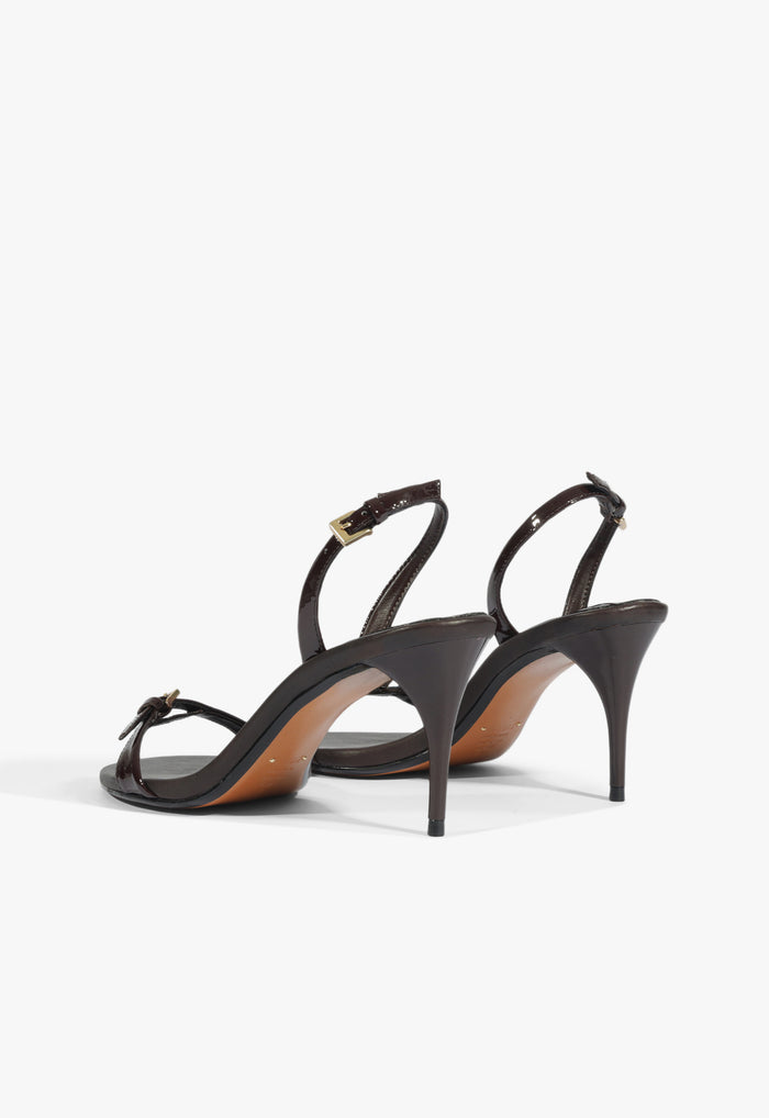 Aurora Sling Mid Patent Sandal - Schutz Shoes