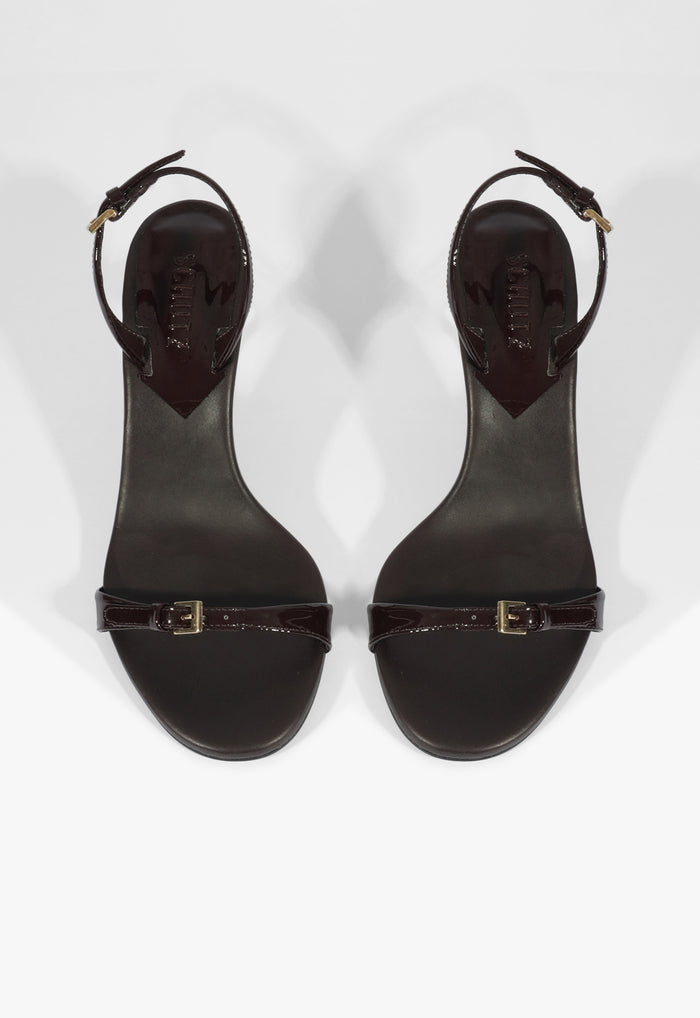 Aurora Sling Mid Patent Sandal - Schutz Shoes