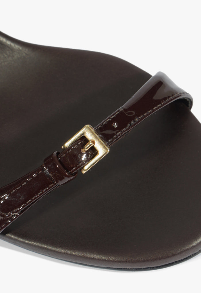 Aurora Sling Mid Patent Sandal - Schutz Shoes