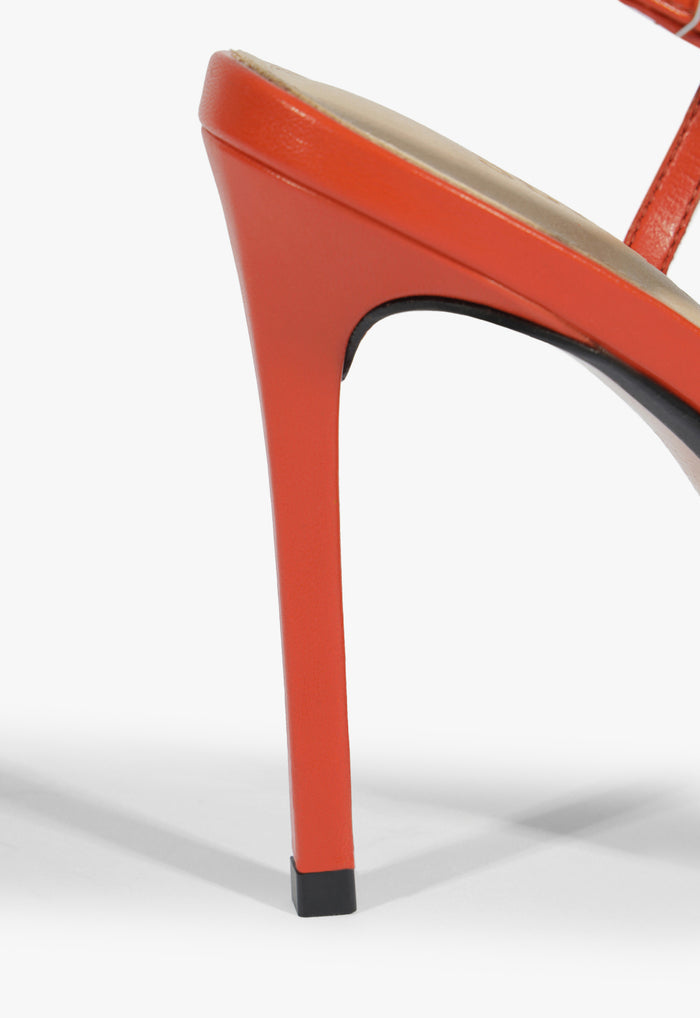 Azure Embellished Leather Sandal - Schutz Shoes