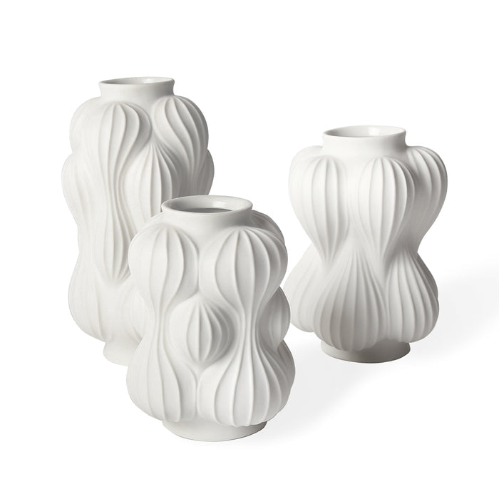 balloon vase collection - front view