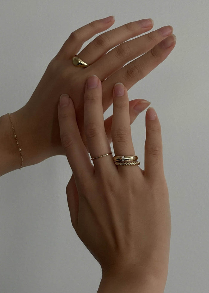 Barely There Stacking Ring