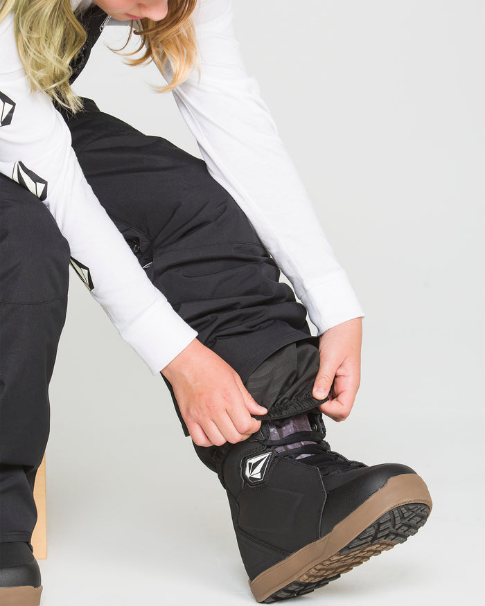 Barkley Insulated Bib 10K Overall - Black - (KIDS)
