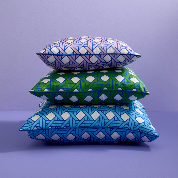 Basketweave Green Pillow - collection view
