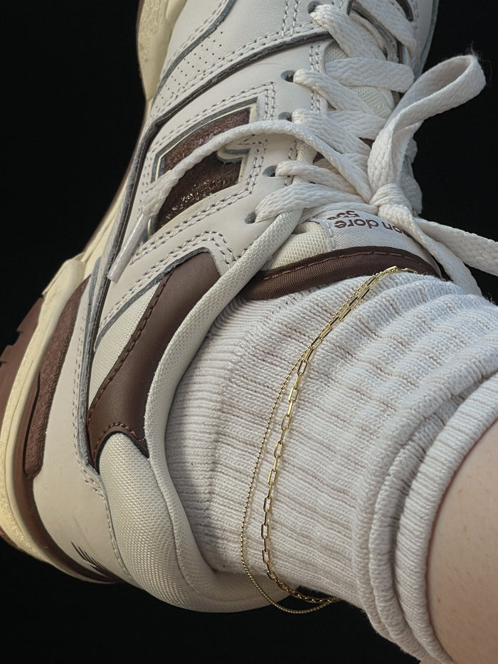 Beaded Chain Anklet