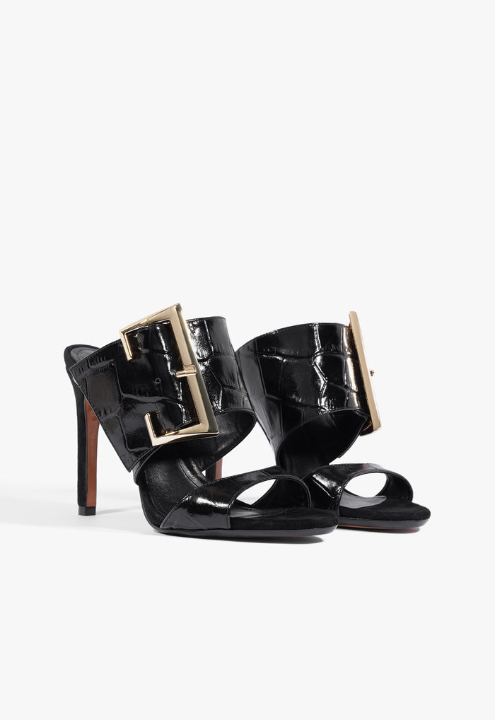 Beatrix Croc Sandal - Schutz Shoes