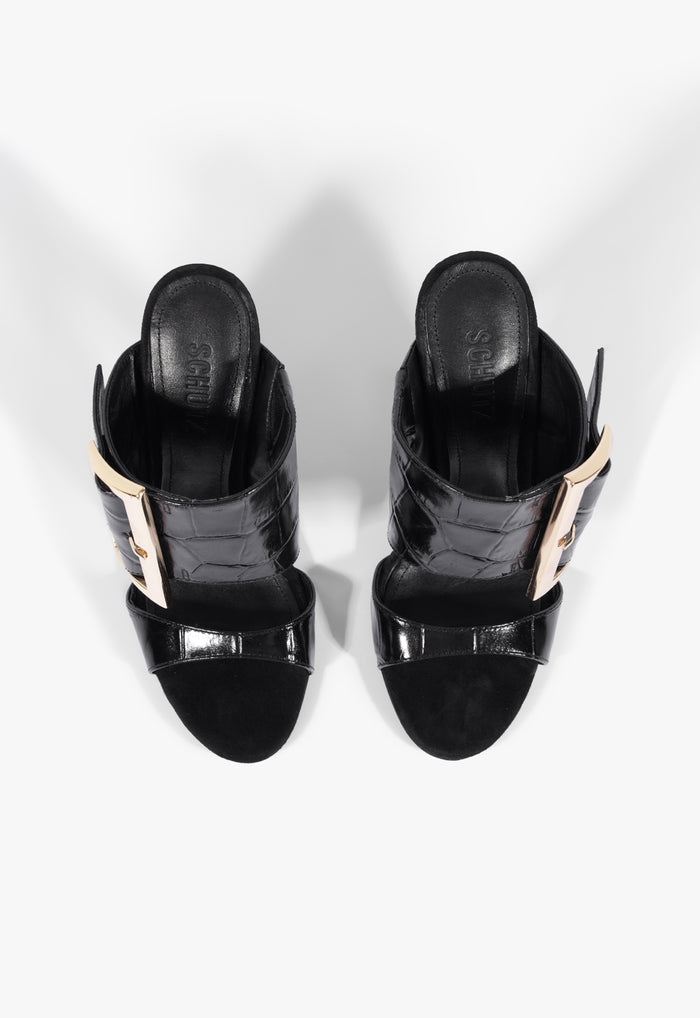 Beatrix Croc Sandal - Schutz Shoes